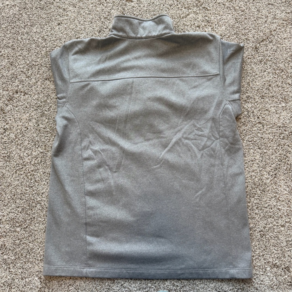 The North Face 1/4 Zip Pullover Men’s Large Gray Performance Sweatshirt CY1198 - Picture 4 of 9